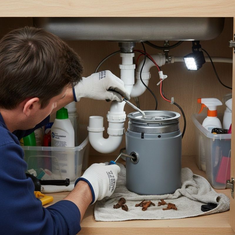 Garbage Disposal Replacement detail